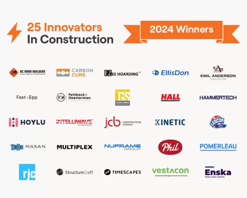 25 Innovators in Construction 2024